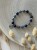 Bransoletka zodiakalna STRZELEC od Lazuri – lapis lazuli i labradoryt w srebrnej wersji.