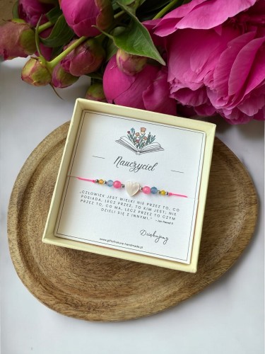 Bransoletka dla nauczycielki w soczystych kolorach