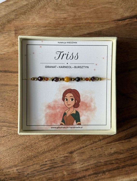 bransoletka dla fana Wiedźmina - triss