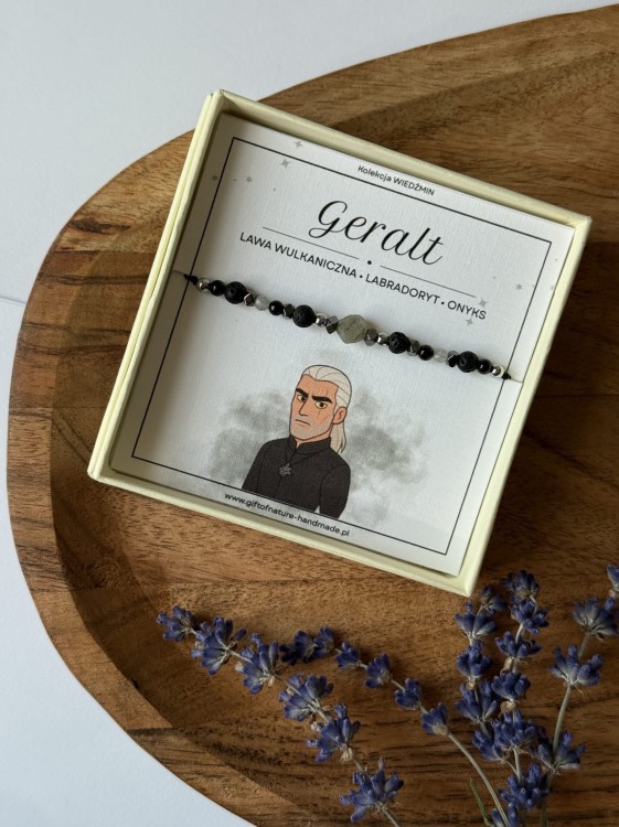 bransoletka wiedźmin - Geralt
