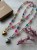 Naszyjnik JOLIE z naturalnych kamieni i sercem – biżuteria handmade