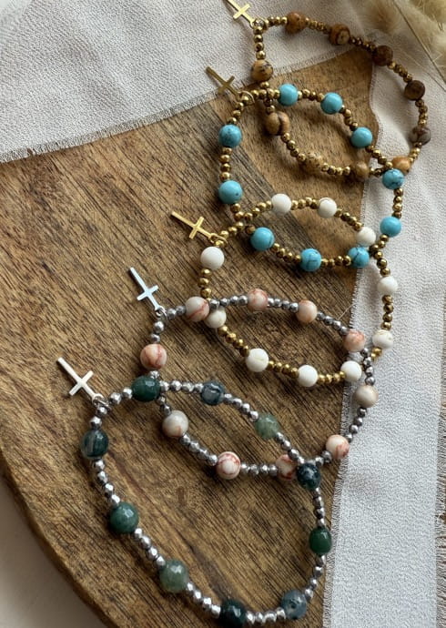 Kolekcja bransoletek ROSARY - wszystkie warianty kolorystyczne