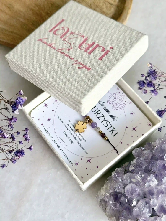 Biżuteria na szczęście na egzaminy z dedykacją Dasz Radę od Lazuri