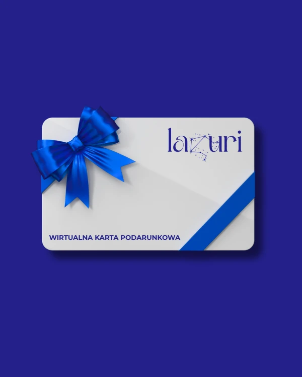 Wirtualna karta podarunkowa na biżuterię Lazuri